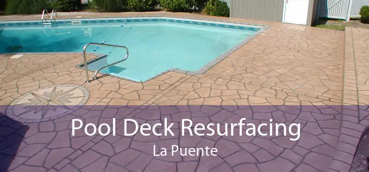 Pool Deck Resurfacing La Puente