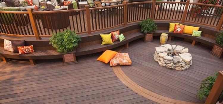 Gray TREX Decking in La Puente, CA