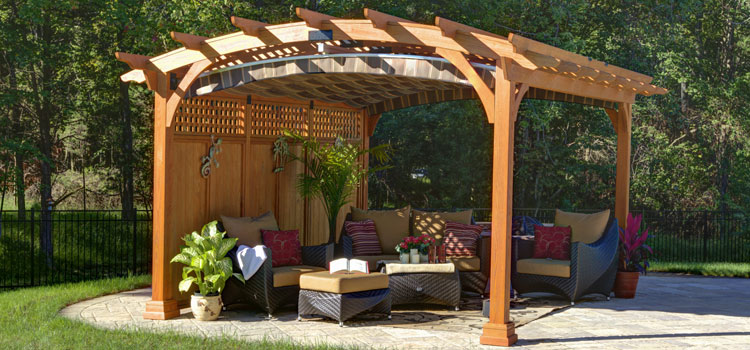 Modern Wood Pergola Installation in La Puente, CA